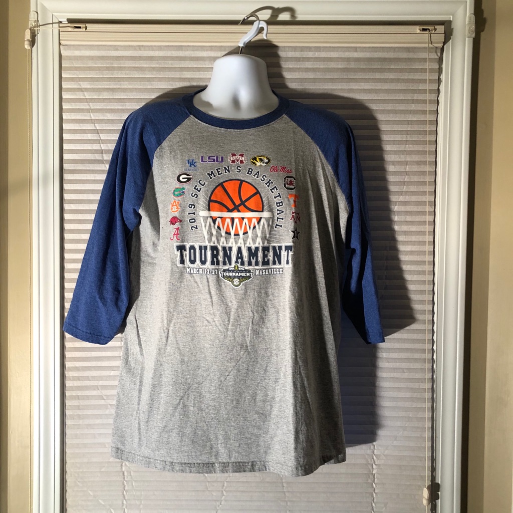 2019 Sec Mens Basketball Tournament Shirt